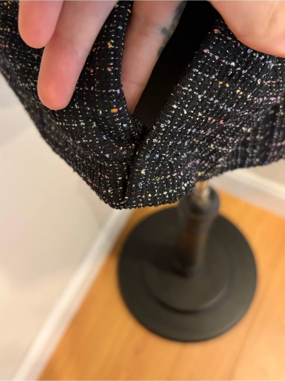 Anthropologie Maeve Square-Neck Tweed Vest